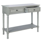 SAFAVIEH Tinnie, Tavolo Consolle con 2 Cassetti - 91,44 L x 33,02 P x 74,93 A cm - 91,44 L x 33,02 P x 76,2 A cm