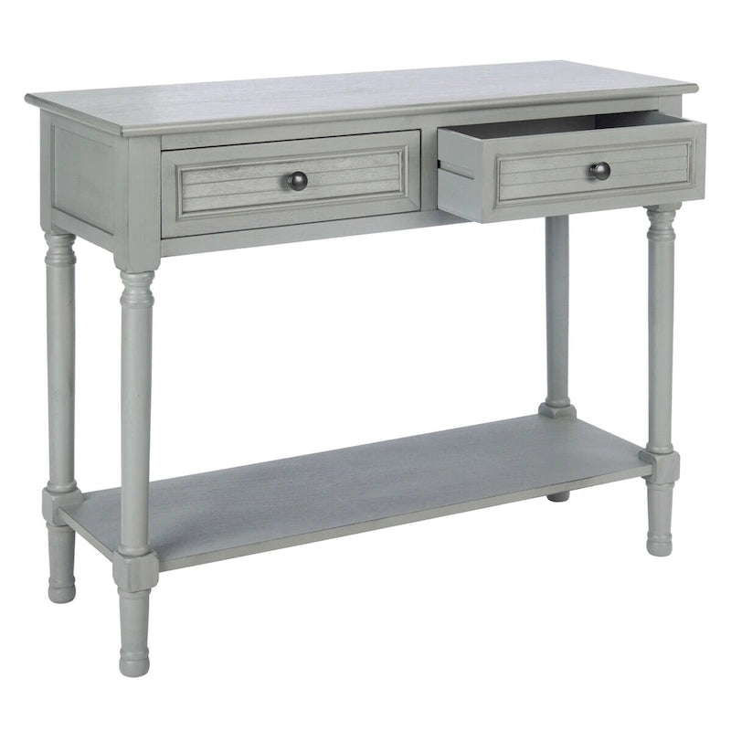 SAFAVIEH Tinnie, Tavolo Consolle con 2 Cassetti - 91,44 L x 33,02 P x 74,93 A cm - 91,44 L x 33,02 P x 76,2 A cm