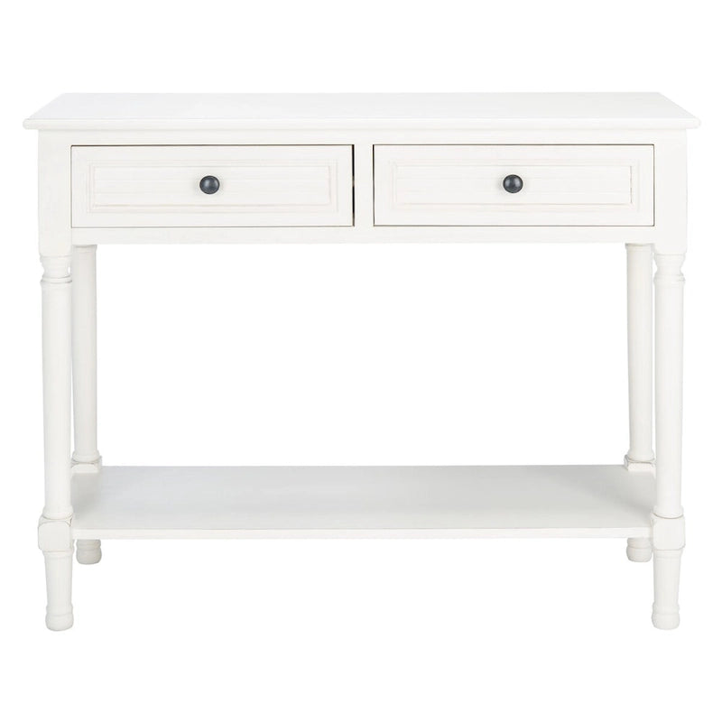 SAFAVIEH Tinnie, Tavolo Consolle con 2 Cassetti - 91,44 L x 33,02 P x 74,93 A cm - 91,44 L x 33,02 P x 76,2 A cm