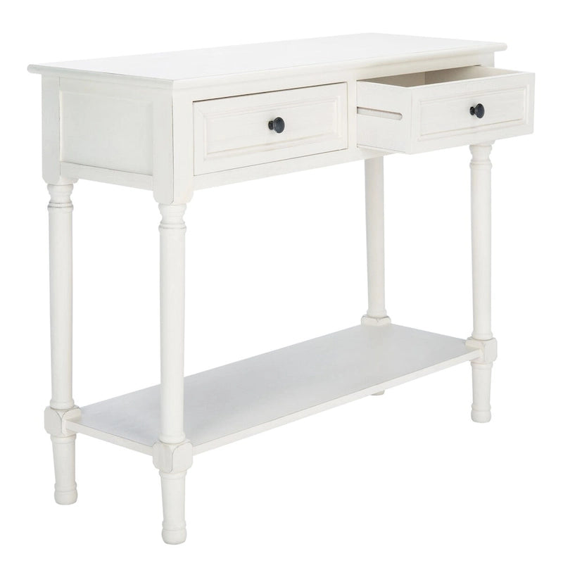 SAFAVIEH Tinnie, Tavolo Consolle con 2 Cassetti - 91,44 L x 33,02 P x 74,93 A cm - 91,44 L x 33,02 P x 76,2 A cm