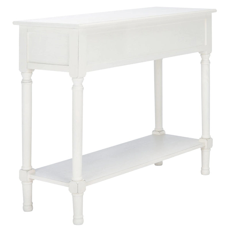 SAFAVIEH Tinnie, Tavolo Consolle con 2 Cassetti - 91,44 L x 33,02 P x 74,93 A cm - 91,44 L x 33,02 P x 76,2 A cm