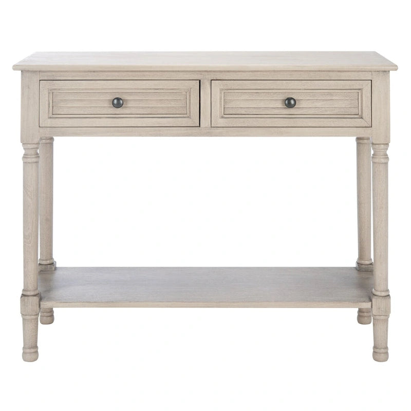 SAFAVIEH Tinnie, Tavolo Consolle con 2 Cassetti - 91,44 L x 33,02 P x 74,93 A cm - 91,44 L x 33,02 P x 76,2 A cm