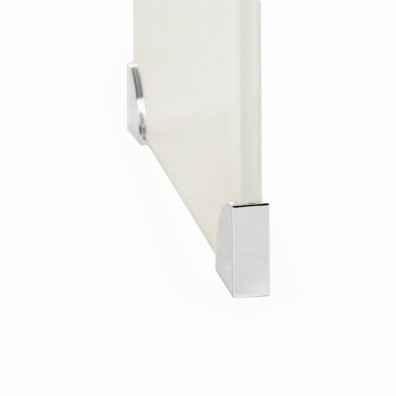 SAFAVIEH Tavolo Consolle in Vetro Sfumato Modena - Trasparente / Blu - 43,3 x 13,8 x 29,5 - 43Lx14Px30A