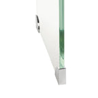 SAFAVIEH Tavolo Consolle in Vetro Sfumato Modena - Trasparente / Blu - 43,3 x 13,8 x 29,5 - 43Lx14Px30A