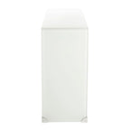 SAFAVIEH Tavolo Consolle in Vetro Sfumato Modena - Trasparente / Blu - 43,3 x 13,8 x 29,5 - 43Lx14Px30A