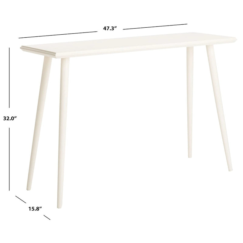 SAFAVIEH Eura Console Table - 47.3 x 15.8 x 32 - 47Wx16Dx32H