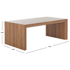 SAFAVIEH Valerie Tavolino - 43 L x 24 P x 17 A - 43Lx24Px17A