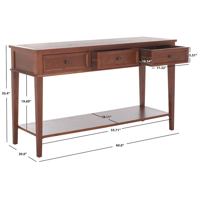SAFAVIEH Thea Consolle Seppia - 60 x 20 x 35,4 - 60Lx20Px35A