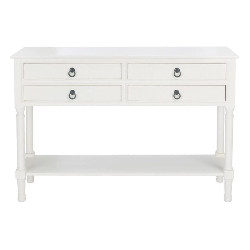 Tavolo console a 4 cassetti SAFAVIEH Artelia - 42 L x 13 P x 29,5 A - 42Lx13Px30A