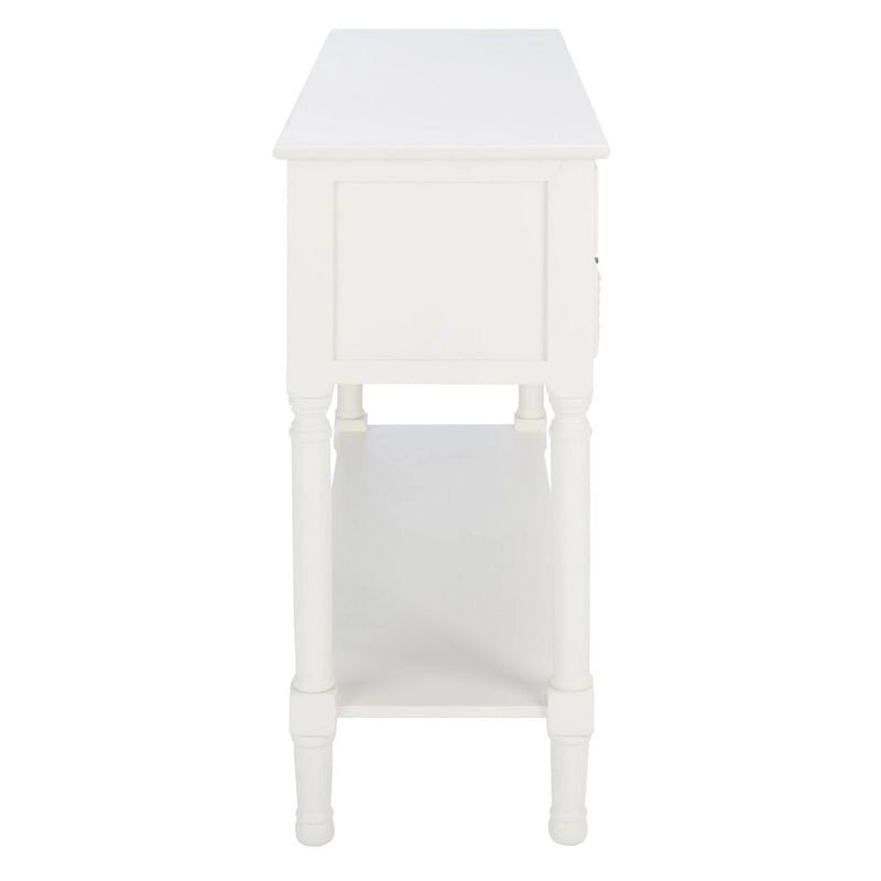 Tavolo console a 4 cassetti SAFAVIEH Artelia - 42 L x 13 P x 29,5 A - 42Lx13Px30A