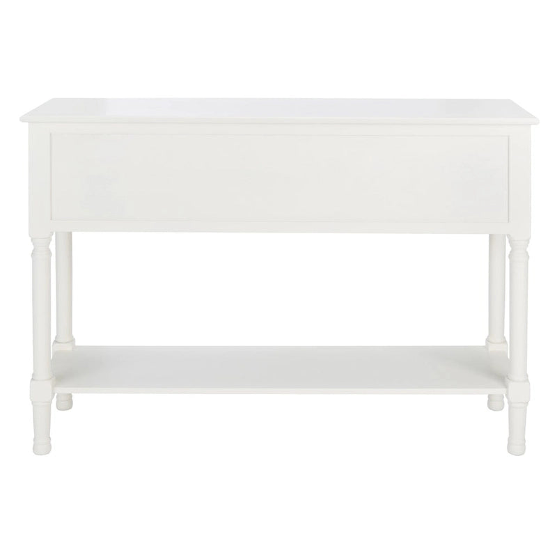 Tavolo console a 4 cassetti SAFAVIEH Artelia - 42 L x 13 P x 29,5 A - 42Lx13Px30A