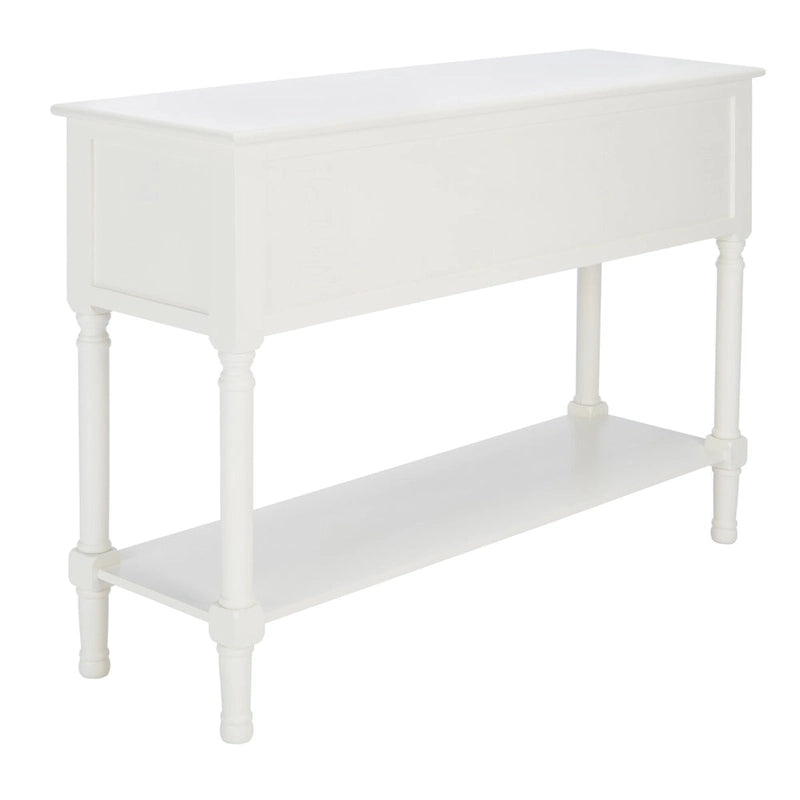 Tavolo console a 4 cassetti SAFAVIEH Artelia - 42 L x 13 P x 29,5 A - 42Lx13Px30A