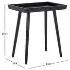 Tavolino da appoggio SAFAVIEH Fanica Tray - 24Lx16Px25A