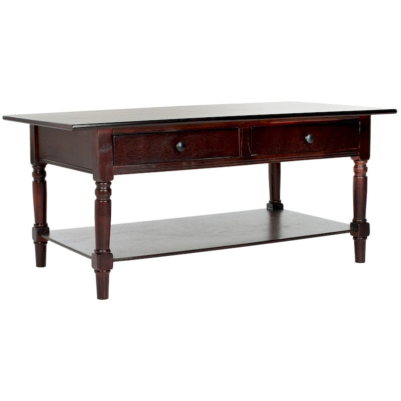 Tavolino SAFAVIEH Bama Grigio con 2 cassetti - 41.7 L x 21.7 P x 18.5 A - 42Lx22Px19A