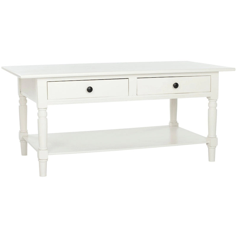 Tavolino SAFAVIEH Bama Grigio con 2 cassetti - 41.7 L x 21.7 P x 18.5 A - 42Lx22Px19A