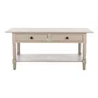 Tavolino SAFAVIEH Bama Grigio con 2 cassetti - 41.7 L x 21.7 P x 18.5 A - 42Lx22Px19A