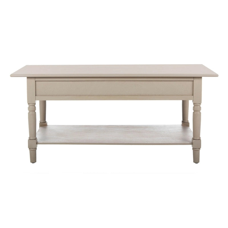 Tavolino SAFAVIEH Bama Grigio con 2 cassetti - 41.7 L x 21.7 P x 18.5 A - 42Lx22Px19A