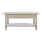 Tavolino SAFAVIEH Bama Grigio con 2 cassetti - 41.7 L x 21.7 P x 18.5 A - 42Lx22Px19A
