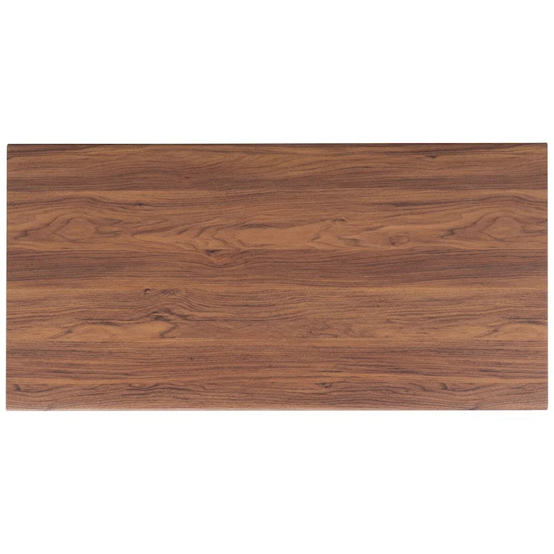 Tavolino da caffè SAFAVIEH Ameetha in noce a 1 ripiano, stile metà secolo - 46 L x 23 P x 16 A - 46Lx23Px16A