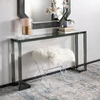 SAFAVIEH Couture Camryn Tavolo Consolle in Acrilico - Trasparente - 60 L x 10 P x 30 A - 52Lx10Px30A