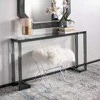SAFAVIEH Couture Camryn Tavolo Consolle in Acrilico - Trasparente - 60 L x 10 P x 30 A - 52Lx10Px30A