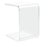 SAFAVIEH Willa Tavolino trasparente in acrilico - 13,5 L x 15,5 P x 20,4 H - 14Lx16Px20H