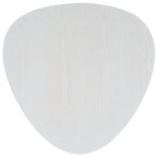 Tavolino laterale Safavieh Luann bianco/nero laccato - 49,8 x 49,8 x 59,9 cm - 20Lx20Px24A