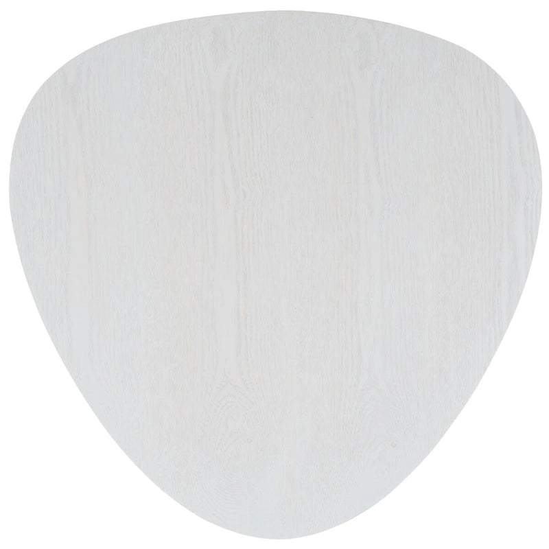 Tavolino laterale Safavieh Luann bianco/nero laccato - 49,8 x 49,8 x 59,9 cm - 20Lx20Px24A