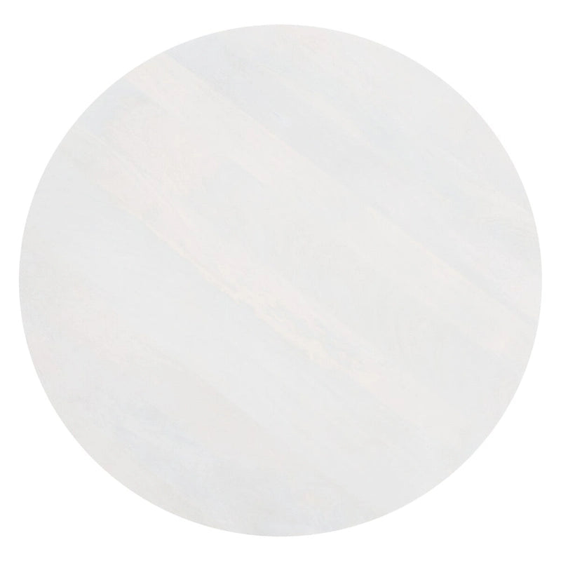 Tavolino da Caffè Rotondo in Legno Isavella di SAFAVIEH Couture - 89 L x 89 P x 41 A cm