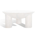 Tavolino da Caffè Rotondo in Legno Isavella di SAFAVIEH Couture - 89 L x 89 P x 41 A cm