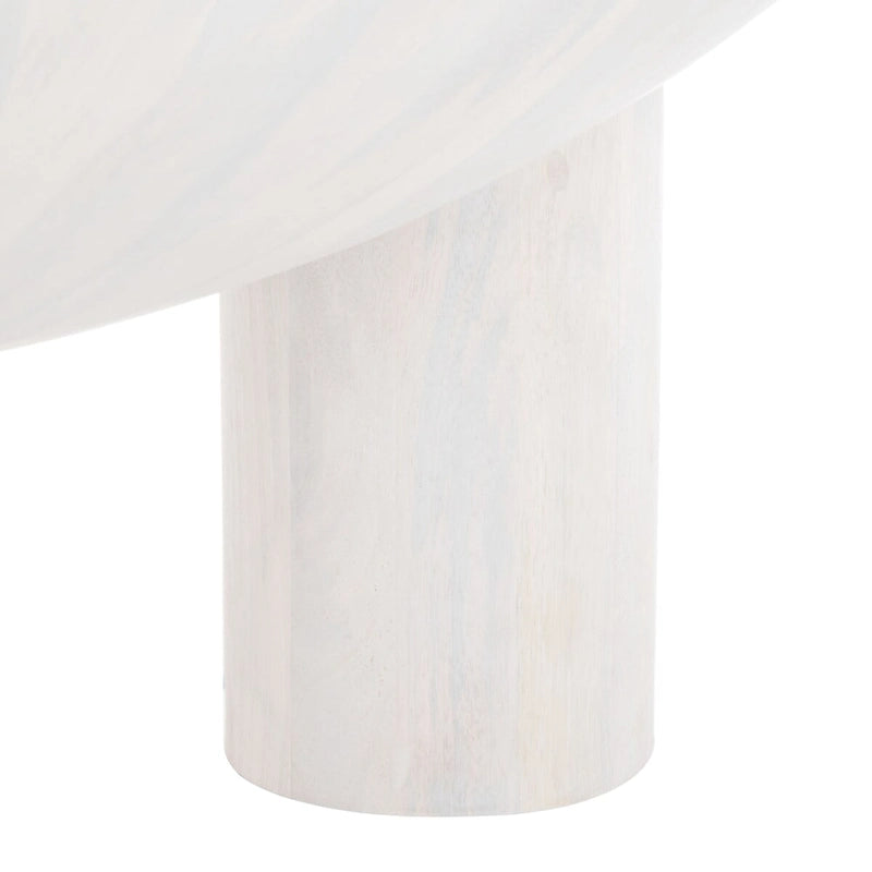 Tavolino da Caffè Rotondo in Legno Isavella di SAFAVIEH Couture - 89 L x 89 P x 41 A cm