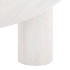 Tavolino da Caffè Rotondo in Legno Isavella di SAFAVIEH Couture - 89 L x 89 P x 41 A cm