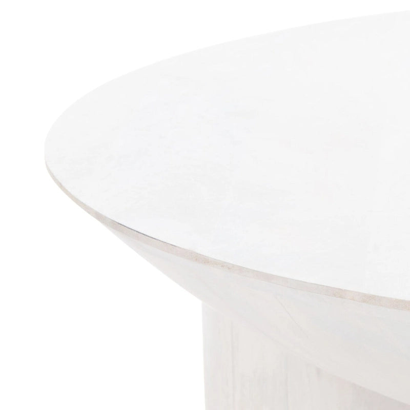 Tavolino da Caffè Rotondo in Legno Isavella di SAFAVIEH Couture - 89 L x 89 P x 41 A cm