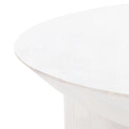 Tavolino da Caffè Rotondo in Legno Isavella di SAFAVIEH Couture - 89 L x 89 P x 41 A cm