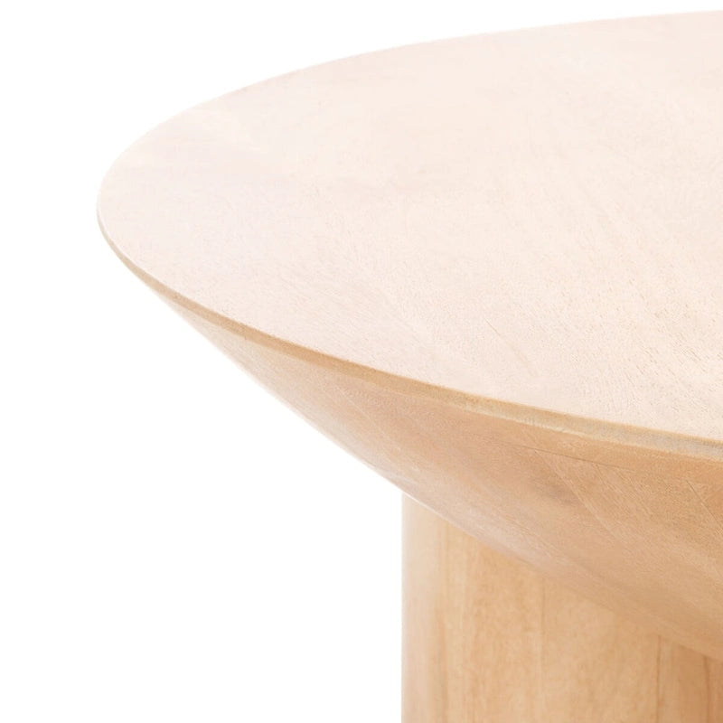 Tavolino da Caffè Rotondo in Legno Isavella di SAFAVIEH Couture - 89 L x 89 P x 41 A cm