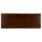 SAFAVIEH Francina Marrone Scuro/Oro Tavolo Consolle a 2 Ripiani - 42 L x 15.8 P x 29 A - 42Lx16Px29A