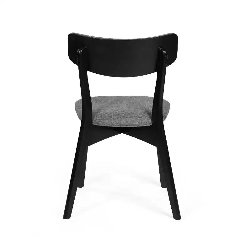 Sedie da pranzo Crystal in tessuto imbottito, design moderno di metà secolo