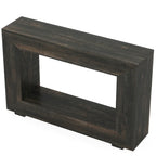Rustic Console Sofa Table for Entryway, Hallway, Living Room - 47.24 W x 32.8 H x 11.81 D