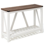 VredHom A-frame Console Table with Display Shelf