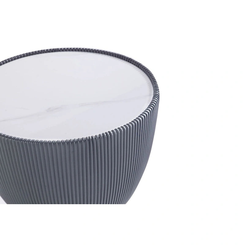 Manhattan Comfort Modern Anderson 2.0 Set di Tavoli Imbottiti