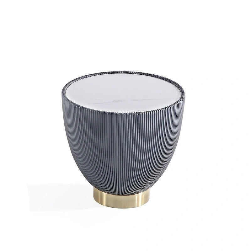Manhattan Comfort Modern Anderson 2.0 Set di Tavoli Imbottiti