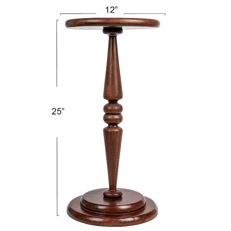 Tavolino da salotto/cocktail Bishop Pedestal - 12.0L x 12.0W x 25.0H