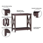 Tavolo console in stile rustico moderno Saint Birch Lambert