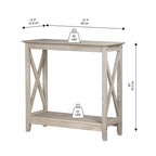 Tavolo console in stile rustico moderno Saint Birch Lambert