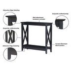 Tavolo console in stile rustico moderno Saint Birch Lambert