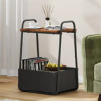 Set di 2 Tavolini Laterali - 16,93P x 14,57L x 24,02A