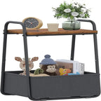 Set di 2 Tavolini Laterali - 16,93P x 14,57L x 24,02A