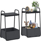 Set di 2 Tavolini Laterali - 16,93P x 14,57L x 24,02A