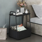 Set di 2 Tavolini Laterali - 16,93P x 14,57L x 24,02A