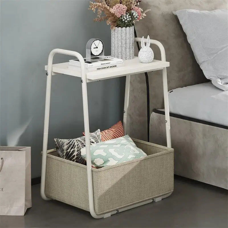Set di 2 Tavolini Laterali - 16,93P x 14,57L x 24,02A